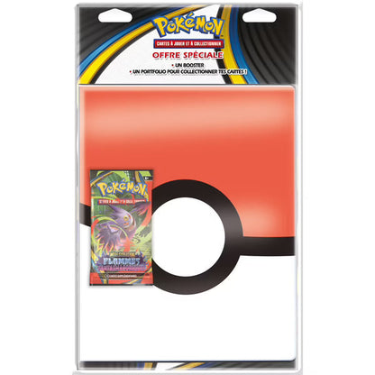 Classeur + 1 Booster ME02 Flammes Fantasmagoriques - Modèle aléatoire Hanami