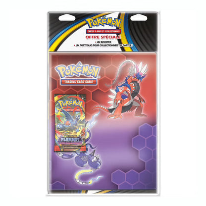 Classeur + 1 Booster ME02 Flammes Fantasmagoriques - Modèle aléatoire Hanami