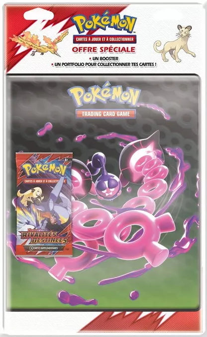 Classeur Range Cartes A4 Pokémon EV10 Rivalités Destinées - Modèle aléatoire Hanami