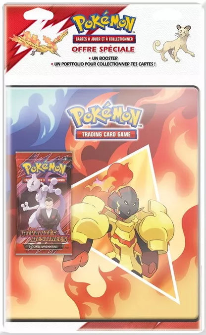 Classeur Range Cartes A4 Pokémon EV10 Rivalités Destinées - Modèle aléatoire Hanami
