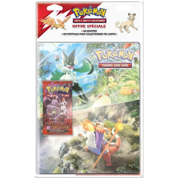Classeur Range Cartes A4 Pokémon EV10 Rivalités Destinées - Modèle aléatoire Hanami