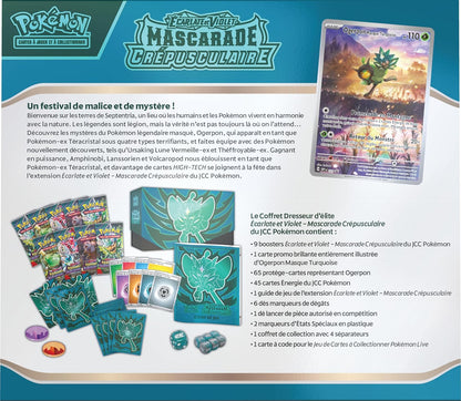Pokémon - ETB EV06 Mascarade Crépusculaire Hanami