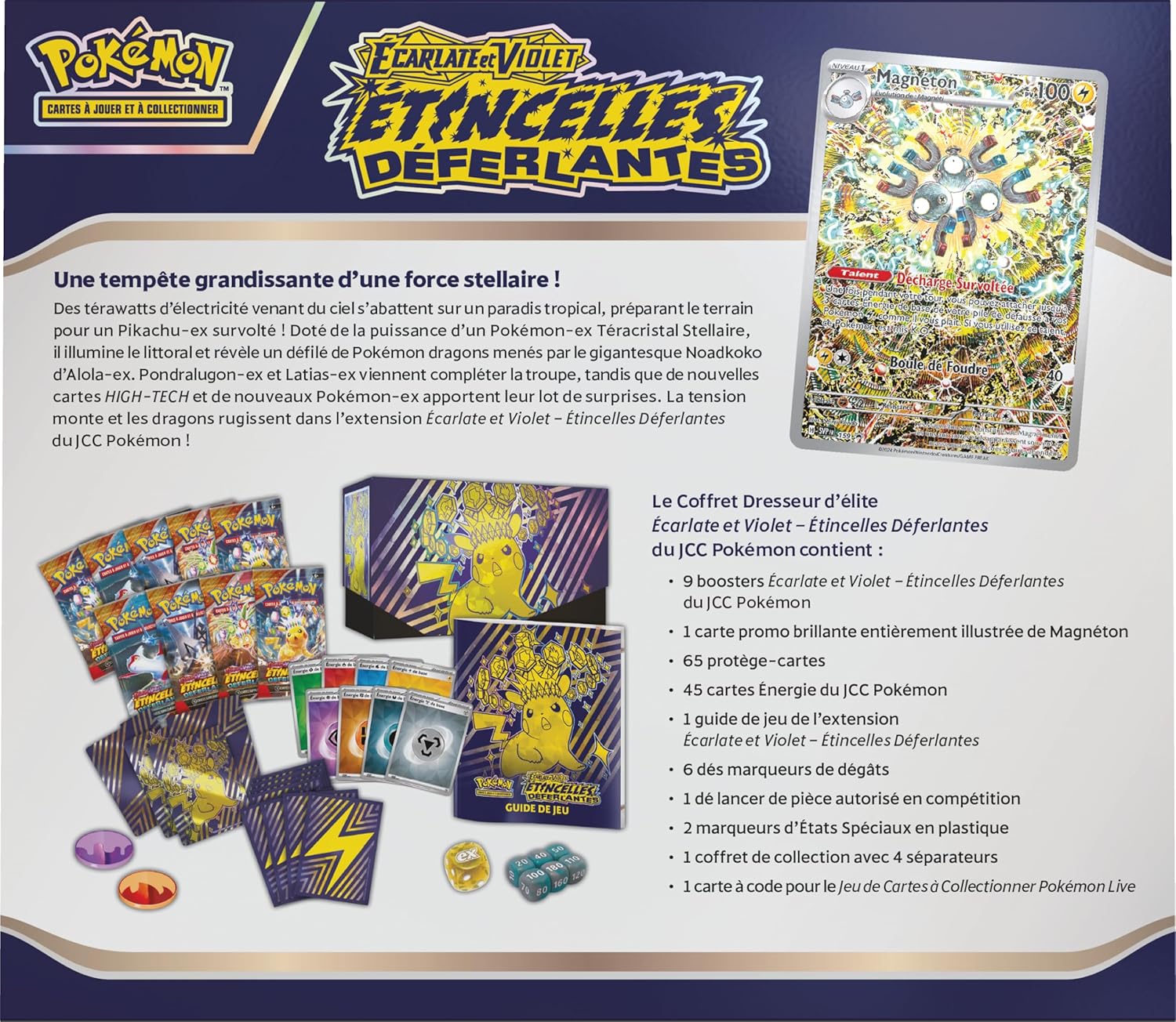 Pokémon - ETB EV08 Étincelles Déferlantes Hanami