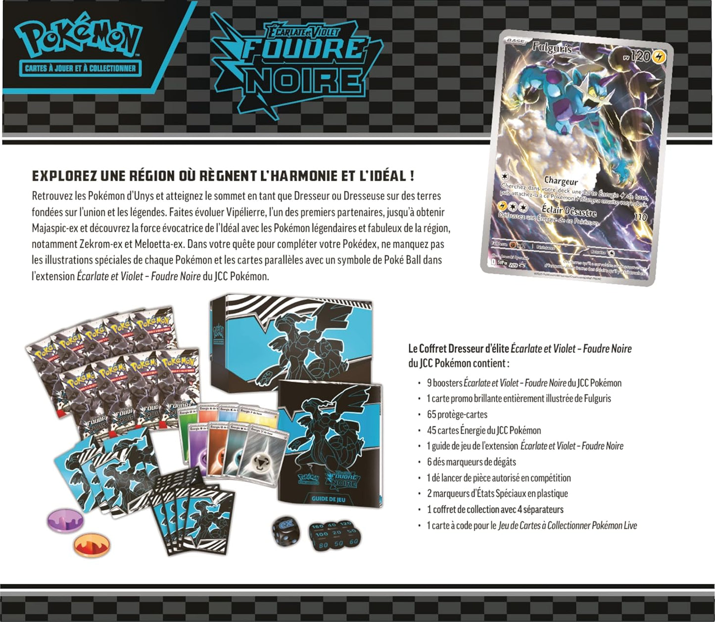 Pokémon - ETB EV11 Foudre Noire Hanami