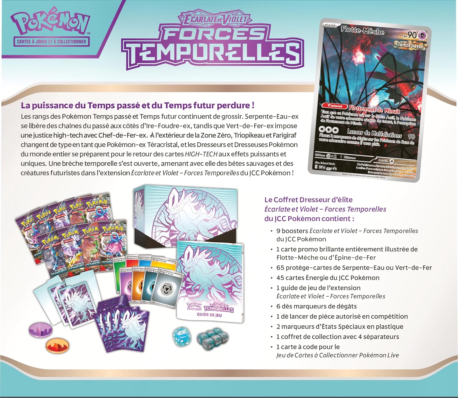 Pokémon - ETB EV05 Forces Temporelles : Serpente-Eau Hanami