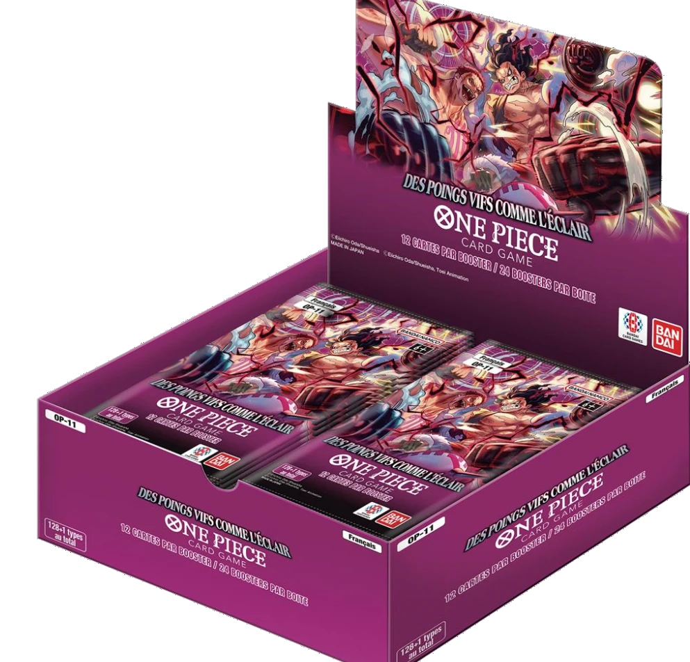 One Piece - Display OP11 Les Poings Vifs Comme L'Éclair Hanami