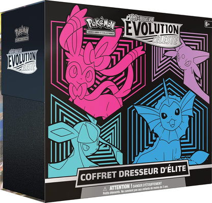 Pokémon - ETB EB07 Évolution Céleste : Nymphali, Givrali, Aquali et Mentali Hanami