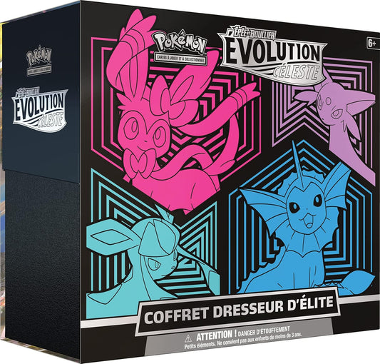 Pokémon - ETB EB07 Évolution Céleste : Nymphali, Givrali, Aquali et Mentali Hanami