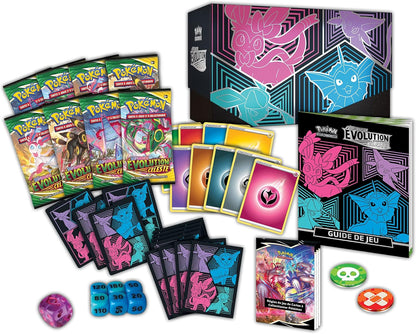 Pokémon - ETB EB07 Évolution Céleste : Nymphali, Givrali, Aquali et Mentali Hanami