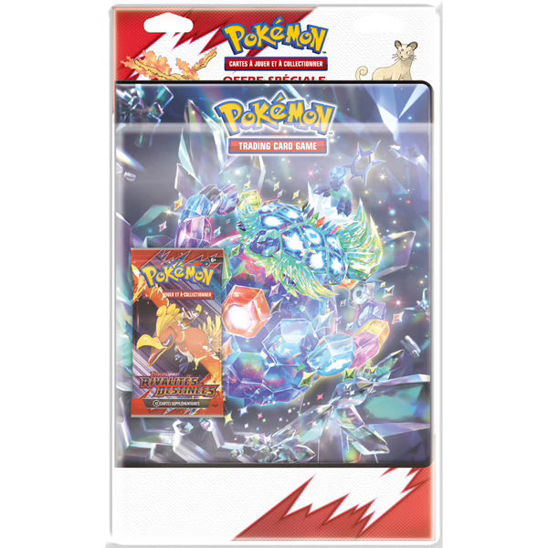 Classeur Range Cartes A4 Pokémon EV10 Rivalités Destinées - Modèle aléatoire Hanami