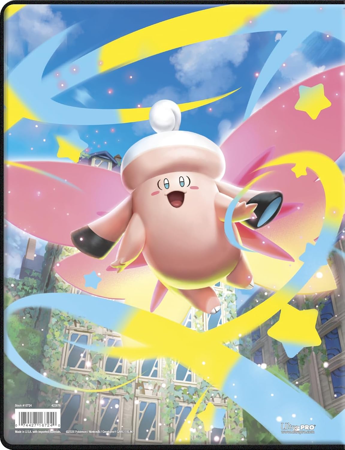 Classeur Range Cartes A4 Pokémon ME03  – Équilibre parfait Hanami